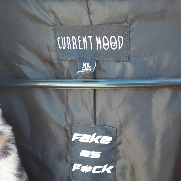 Sold.   Dolls Kill Current mood faux fur coat - Picture 6 of 11